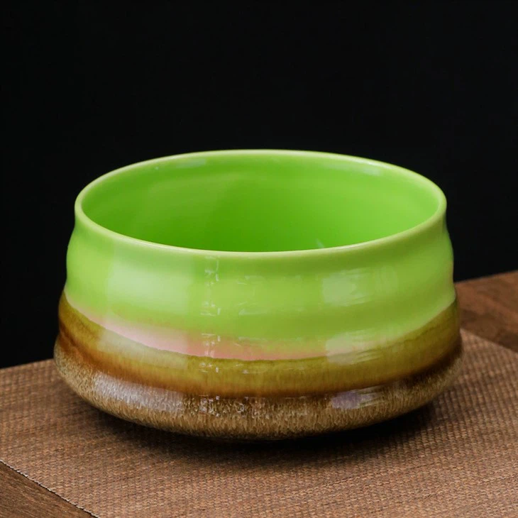 Matcha Bowl With Spout And Handle